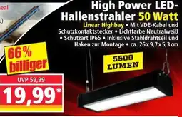 Norma High Power LED- Hallenstrahler Angebot