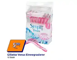 Action Gillette Venus Einwegrasierer Angebot