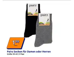 Action Pairz Socken für Damen oder Herren Angebot