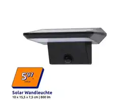 Action Solar wandleuchte Angebot