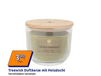 Treewick Duftkerze mit Holzdocht