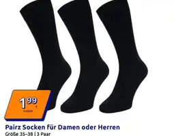 Action Pairz Socken für Damen oder Herren Angebot