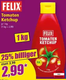 Norma Tomaten Ketchup Angebot