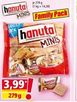 Norma Hanuta minis Angebot
