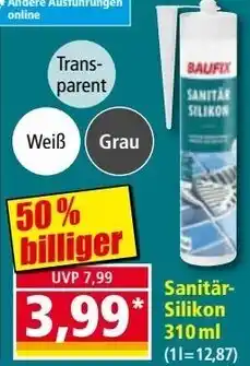 Norma Sanitär- Silikon Angebot