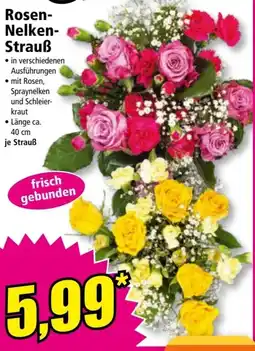 Norma Rosen Nelken Strauß Angebot