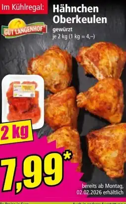 Norma Hähnchen Oberkeulen Angebot
