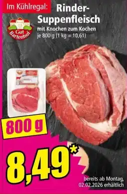 Norma Rinder Suppenfleisch Angebot