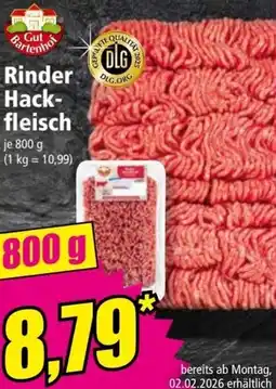 Norma Rinder Hack- fleisch Angebot