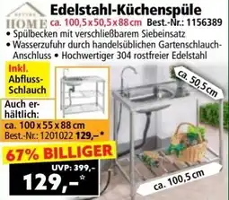 Norma Edelstahl-Küchenspüle Angebot