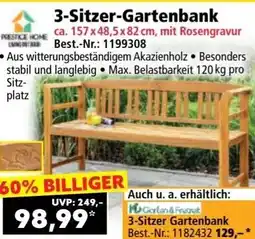 Norma 3-Sitzer-Gartenbank Angebot