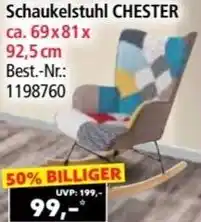 Norma Schaukelstuhl CHESTER Angebot