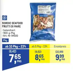 Metro Nordic seafood frutti di mare Angebot