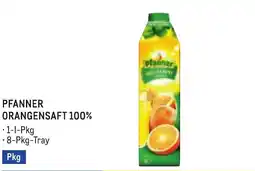 Metro Pfanner orangensaft 100% Angebot
