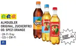 Metro Almdudler original, zuckerfrei od. spezi orange Angebot