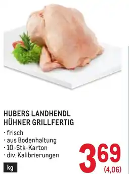 Metro Hubers landhendl hühner grillfertig Angebot