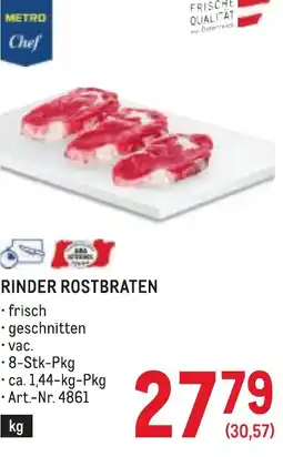 Metro Rinder rostbraten Angebot