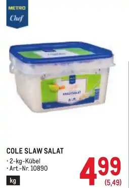 Metro Cole slaw salat Angebot