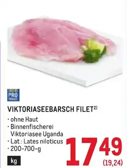 Metro Viktoriaseebarsch filet Angebot