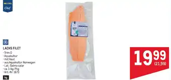 Metro Lachs filet Angebot