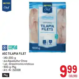 Metro Asc tilapia filet Angebot