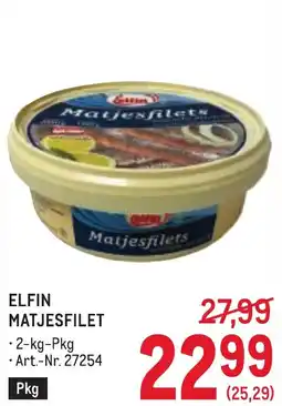 Metro Elfin matjesfilet Angebot