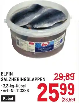 Metro Elfin salzheringslappen Angebot