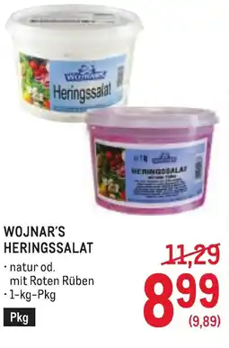Metro Wojnar's heringssalat Angebot