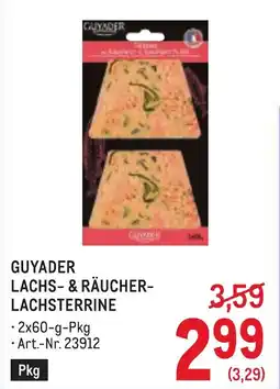 Metro Guyader lachs- & räucher- lachsterrine Angebot