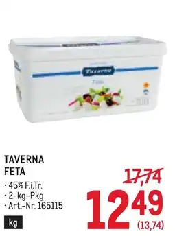 Metro Taverna feta Angebot