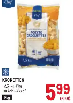 Metro Kroketten Angebot