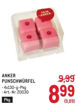 Metro Anker punschwürfel Angebot