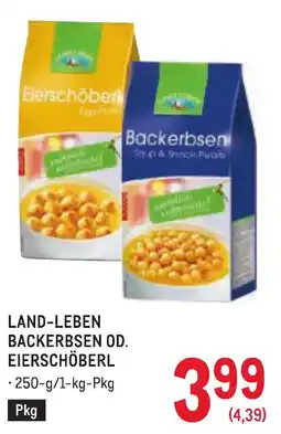 Metro Land-leben backerbsen od. eierschöberl Angebot