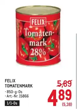 Metro Felix tomaten mark Angebot
