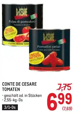 Metro Conte de cesare tomaten Angebot