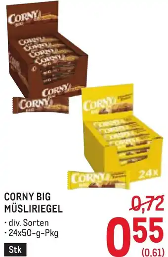 Metro Corny big müsliriegel Angebot