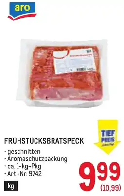 Metro Frühstücksbratspeck Angebot