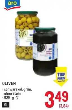 Metro Oliven Angebot