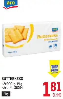 Metro Butterkeks Angebot