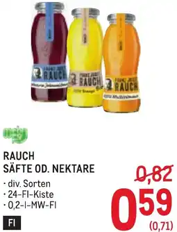 Metro Rauch säfte od. nektare Angebot