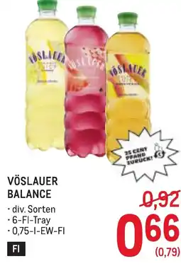 Metro Vöslauer balance Angebot