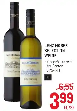 Metro Lenz moser selection weine Angebot