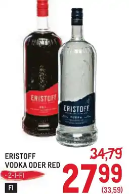 Metro Eristoff vodka oder red Angebot