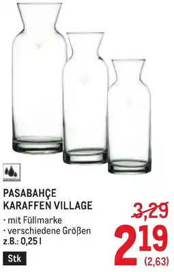 Metro Pasabahçe karaffen village Angebot