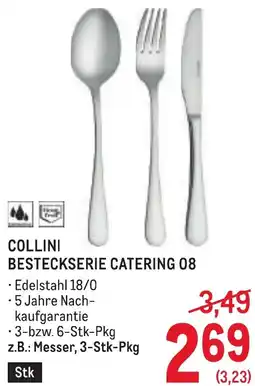 Metro Collini besteckserie catering 08 Angebot