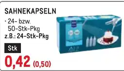 Metro Sahnekapseln Angebot