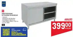 Metro Arbeitsschrank mit schiebetür gscb2140 Angebot