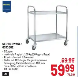 Metro Servierwagen gst1002 Angebot