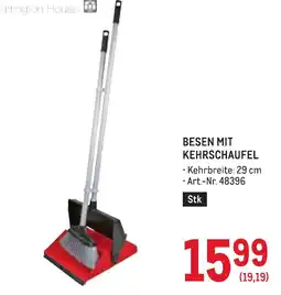 Metro Besen mit kehrschaufel Angebot