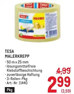 Metro Tesa malerkrepp Angebot